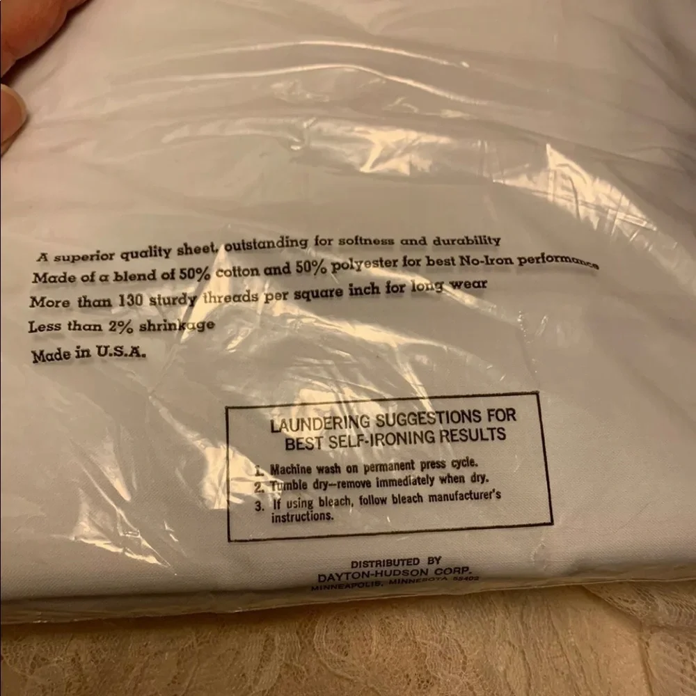 Barrington Muslin Sheet - One Sheet 54 X 76 Full sealed